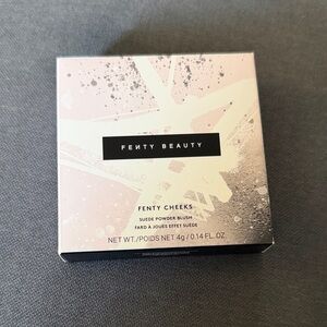 Fenty Beauty Suede Powder Blush in shade petal poppin